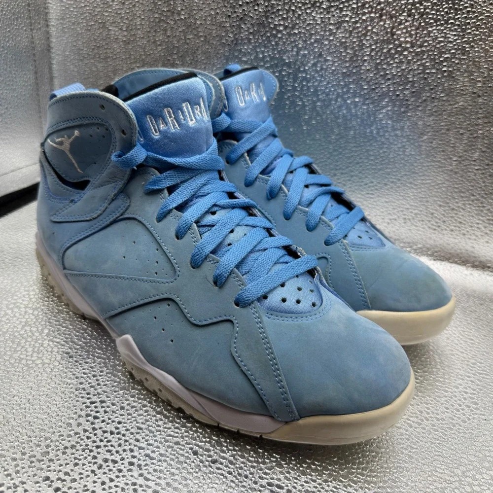 Size 12 Jordan Air Jordan 7 Retro Mens Blue University Blue 304775-400